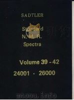 SADTLER Standard N.M.R. Spectra Volume 39-42 PDF电子版封面