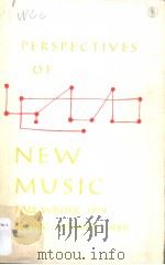 PERSPECTIVES OF NEW MUSIC FALL-WINTER 1979 SPRING-SUMMER 1980 PDF电子版封面