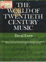 THE WORLD OF TWENTIETHCENTURY MUSIC（ PDF版）