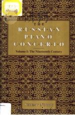 THERUSSIAN PIANO CONCERTO VOLUME 1 1994 PDF电子版封面 JEREMY NORRIS
