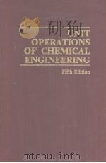 UNIT OPERATIONS OF CHEMICAL ENGINEERING  Fdition（ PDF版）