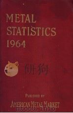 METAL STATISTICS 1964 PDF电子版封面
