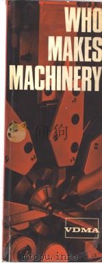 WHO MAKES MACHINERY 31ST DEITION 1969     PDF电子版封面     