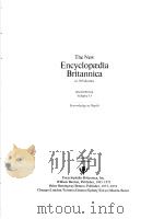 THE NEW ENCYCLOPAEDIA BRITANNICA IN 30 VOLUMES MACROPAEDIA VOLUME 15 KNOWLEDGE IN DEPTH PROBOSCIDEA PDF电子版封面 0852293607