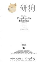 THE NEW ENCYCLOPAEDIA BRITANNICA IN 30 VOLUMES MACROPAEDIA VOLUME 16 KNOWLEDGE IN DEPTH RUBENS SOMA PDF电子版封面 0852293607