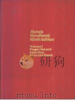 Metals Handbook Ninth Edition Volume 1 Properties and Selection:Irons and Steeis（1978 PDF版）