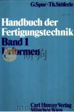 Handbuch der Fertigungstechnik Band 1 Urformen PDF电子版封面 3446125329