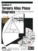 HANDBOOK OF TERNARY ALLOY PHASE DIAGRAMS VOLUME 8 PDF电子版封面 0871705328 P·VILLARS, A·PRINCE & H·OKAMTO