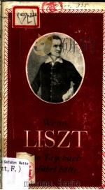 WENN LISZT EIN TAGEBUCH GEFUHRT HATTE 1957 PDF电子版封面