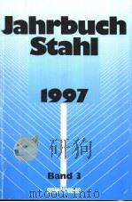 Jahrbuch Stahl 1997 Band 3 PDF电子版封面
