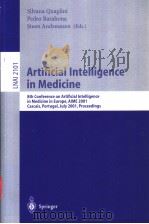 Artificial Intelligence in Medicine PDF电子版封面 3540422943