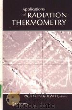 Applications of Radiation Thermometry PDF电子版封面 0803104456