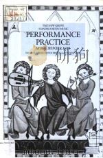 THE NEW GROVE HANDBOOKS IN MUSIC PERFORMANCE PRACTICE MUSIC BEFORE 1600 PDF电子版封面 0333474031