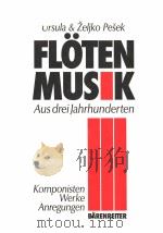 URSULA UND ZELJKO PESEK FLOTENMUSIK AUS DREI JAHRHUNDERTEN KOMPONISTEN·WERKE·ANREGUNGEN PDF电子版封面 3761809859