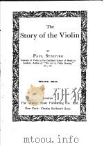 THE STORY OF THE VIOLIN SECOND ISSUE PDF电子版封面 PAUL STOEVING