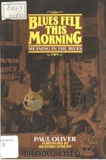 BLUES FELL THIS MORNING MEANING IN THE BLUES     PDF电子版封面  0521377935  PAUL OLIVER 