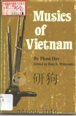 MUSICS OF VIETNAM PDF电子版封面 0809306441 PHAM DUY DALE R.WHITESIDE