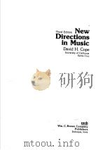 NEW DIRECTIONS IN MUSIC     PDF电子版封面     