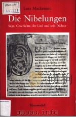 DIE NIBELUNGEN PDF电子版封面 3776202289