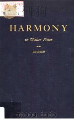 HARMONY     PDF电子版封面    WALTER PISTON 