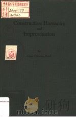 CONSTRUCTVE HARMONY and IMPROVISATION     PDF电子版封面     