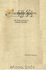 ARTS/SCIENCES:ALLOYS PDF电子版封面 0918728223 IANNIS XENAKIS