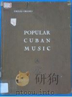 POPULAR CUBAN MUSIC PDF电子版封面 EMILIQ GCENET