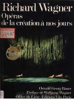 RICHARD WAGNER     PDF电子版封面    OPERAS 