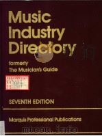 MUSIC INDUSTRY DIRECTORY PDF电子版封面 0837956021 SEVENTH EDITION