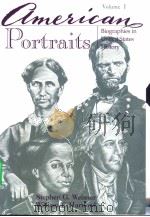 American Portraits PDF电子版封面 007069141X
