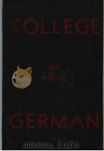 college german PDF电子版封面