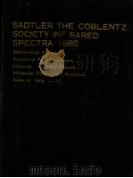 SADTLER THE COBLENTZ SOCIETY INF RARED SPECTRA 1985 4 PDF电子版封面