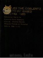 SADTLER THE COBLENTZ SOCIETY INF RARED SPECTRA 1985 5 PDF电子版封面