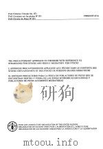 FAO FISHERIES CIRCULAR NO.871 THE PRECAUTIONARY APPROACH TO FISHERIES WITH REFERFNCE TO STRADDLING F PDF电子版封面