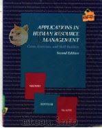 APPLICATIONS IN HUMAN RESOURCE MANAGEMENT PDF电子版封面 0534929591