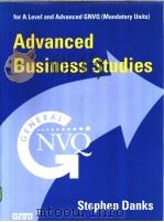 Advanced Business Studies for A Level and Advanced GNVQ(Mandatory Units) PDF电子版封面 1858050162