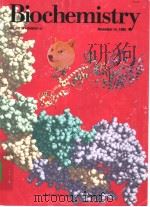 Biochemistry(VOLUME 34·NUMBER 45) PDF电子版封面