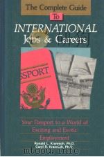 INTERNATIONAL JOBS CAREERS PDF电子版封面 0942710258