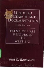 Guide to Research and Documentation(Third Edition) PDF电子版封面 0130816272