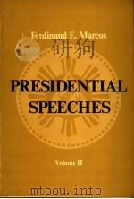 PRESIDENTIAL SPEECHES Volume Ⅱ 1978 PDF电子版封面
