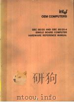 OEM COMPUTERS SBC 80/20 AND SBC 80/20-4 SINGLE BOARD COMPUTER HARDWARE REFERENCE MANUAL APPENDIX A S PDF电子版封面