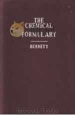 The Chemical Formulary VOLUME Ⅸ PDF电子版封面 H.BENNETT