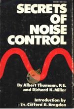 SECRETS OF NOISE CONTROL SECOND EDITIN PDF电子版封面