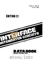 INTERFACE INTEGRATED CIRCUITS EDITION 21 VOLUME 31 BOOK 40 MAY 1986 D.A.T.A.BOOK ELECTRONICINFORMATI（ PDF版）