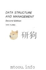 DATA STRUCTURE AND MANAGEMENT SECOND EDITION     PDF电子版封面  0131973355   