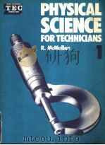 PHYSICAL SCIENCE FOR TECHNICIANS 1 PDF电子版封面 0408003324