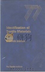 Identification of Textile Materials Seventh Edition PDF电子版封面 0900739185