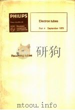 PHILIPS RECEIVING TUBES PART 4 SEPTEMBER 1973     PDF电子版封面     