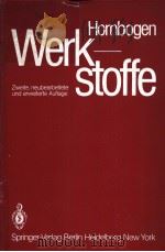 WERKSTOFFE PDF电子版封面 3540088156 E.HORNBOGEN