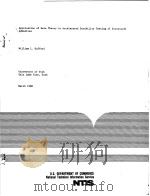 APPLICATION OF RATE THEORY TO ACCELERATED DURABILITY TESTING OF STRUCTURAL ADHESIVES     PDF电子版封面    WILLIAM L·HUFFERD 